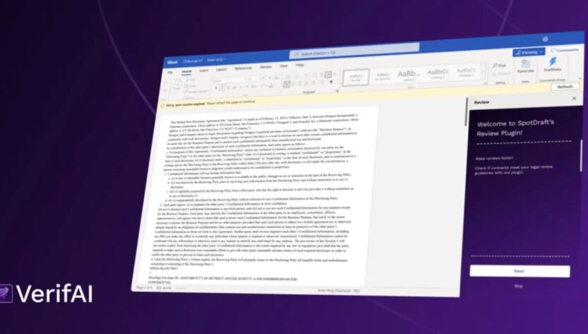 clm-company-spotdraft-unveils-generative-ai-contract-review-add-in-for-word-(and-for-a-time-it’s-free)