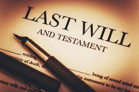 last will testament