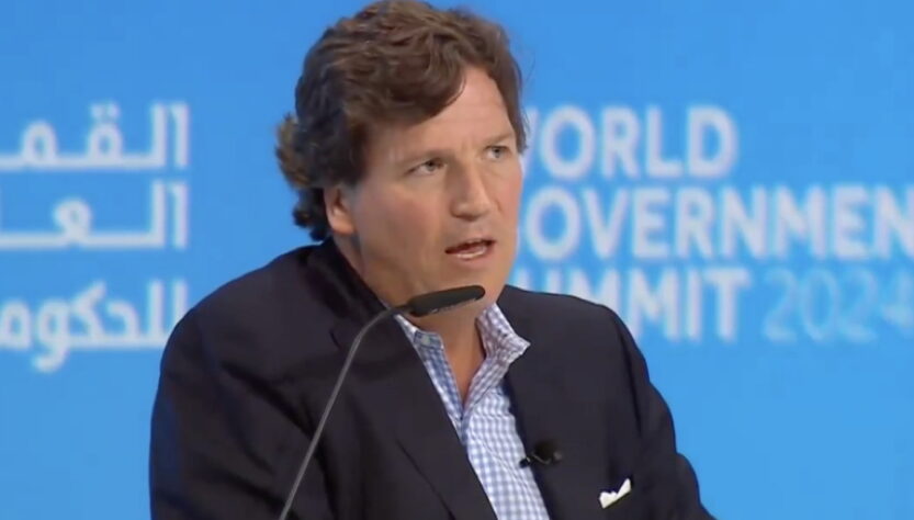 ‘leadership-requires-killing-people’:-tucker-carlson’s-defense-of-putin-interview-stuns-critics