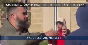 Could Jason Kelce Face Legal Trouble for Spiking Heckler’s Phone?