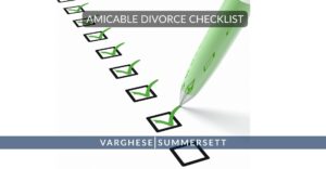 Amicable Divorce Checklist for a Texas Divorce