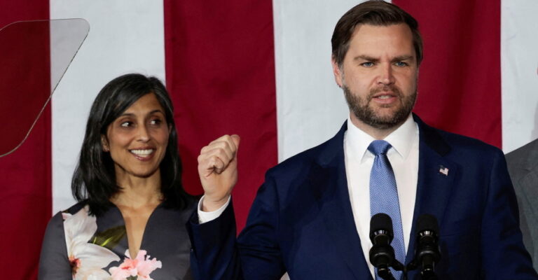 ‘Fake Tough Guy’: JD and Usha Vance Blasted for Greenland Threat and ‘Aggressive’ Visit