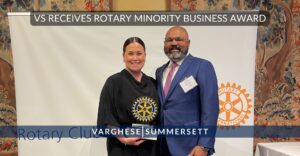 Varghese Summersett Receives Prestigious Richard L. Knight Rotary Minority Business Award 