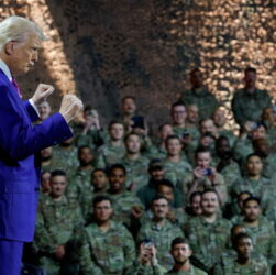 ‘mad-king’:-trump-teases-‘fourth’-term-to-us.-troops-overseas