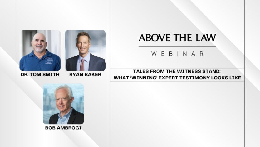 tales-from-the-witness-stand:-what-‘winning’-expert-testimony-looks-like