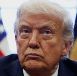 doj-gets-giant-maga-banner-—-plastered-with-trump’s-image